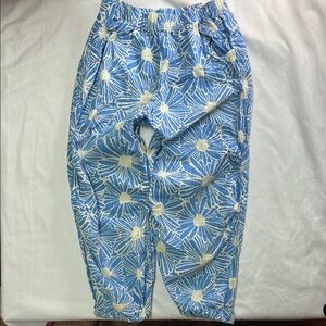 Zara(4-5yrs) Blue Floral Print Pants
